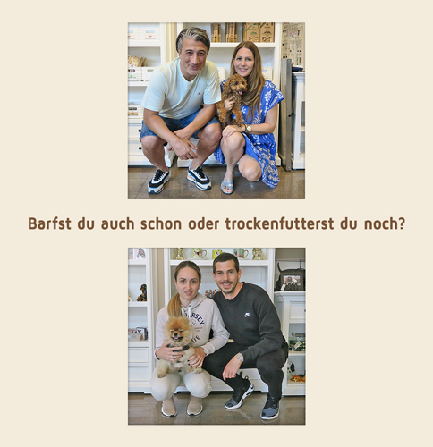 Kunden mit ihren Hunden Kunden mit ihren Hunden